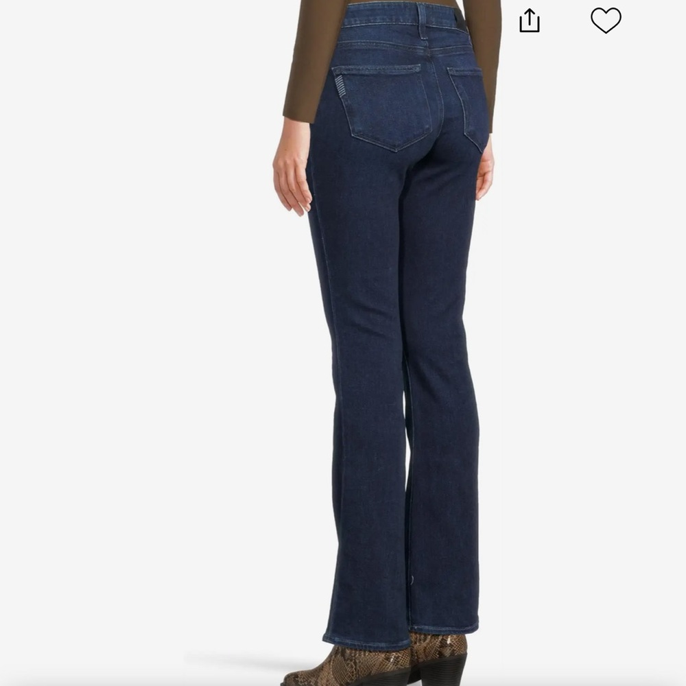 PAIGE Midnight Flare Jeans - Picture 3 of 8